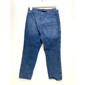 Abercrombie & Fitch high rise straigh leg medium wash waistband women's 30 youth